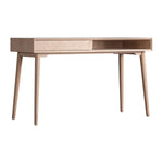 Astley Oak 1 Drawer Desk - Maison Rêves UK
