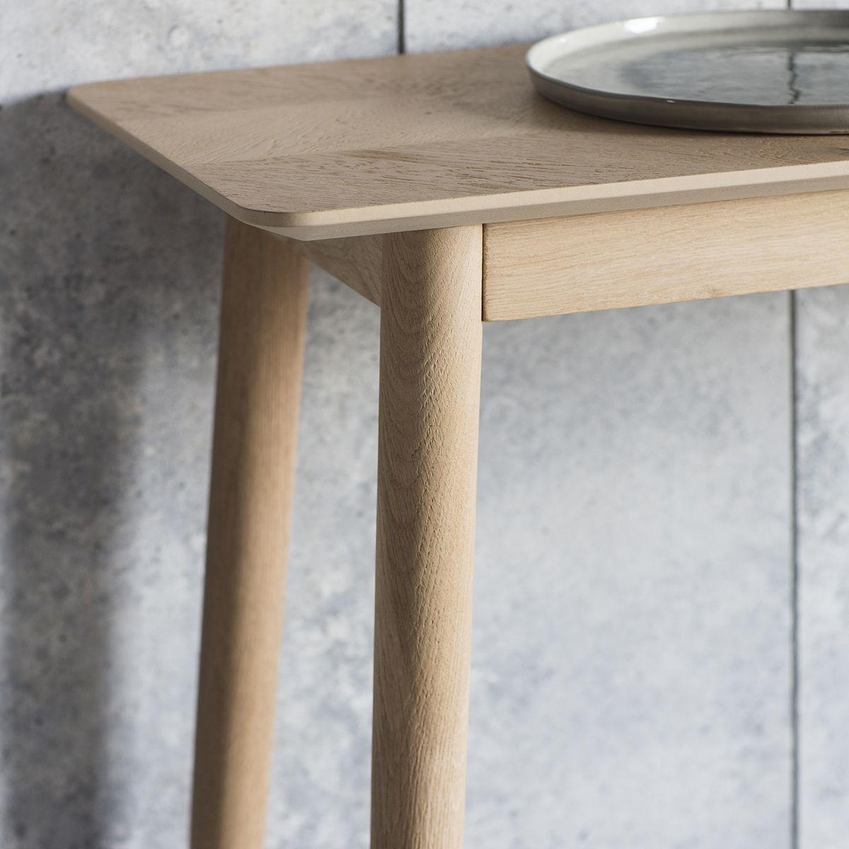 Astley Oak Console Table - Maison Rêves UK