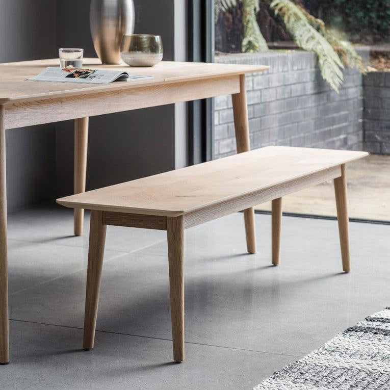 Astley Oak Dining Bench - Maison Rêves UK