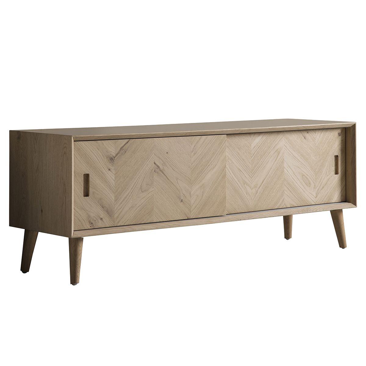 Astley Oak Media Unit - Maison Rêves UK