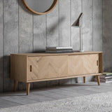 Astley Oak Media Unit - Maison Rêves UK