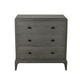 Astor 3 Drawer Chest Midnight Oak by Eccotrading Design London - Maison Rêves UK