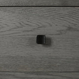 Astor 3 Drawer Chest Midnight Oak by Eccotrading Design London - Maison Rêves UK