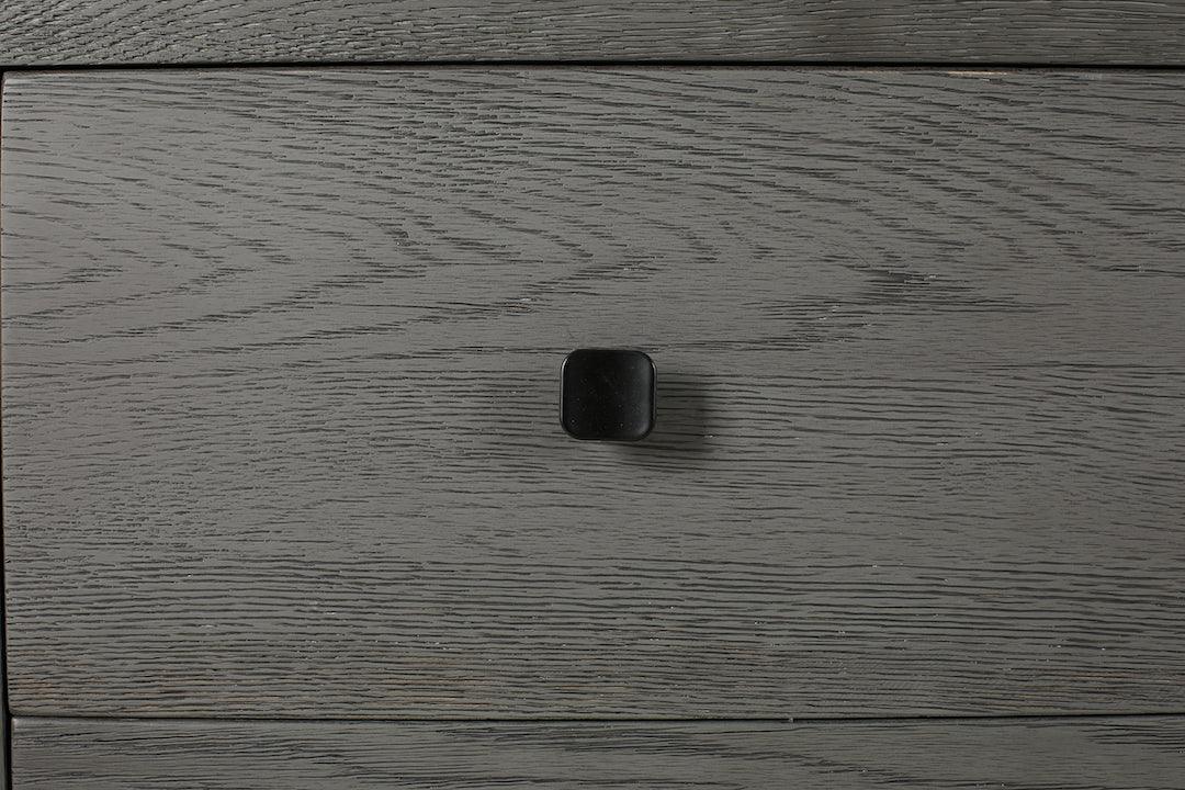 Astor 3 Drawer Chest Midnight Oak by Eccotrading Design London - Maison Rêves UK