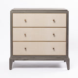 Astor 3 Drawer Chest Shagreen by Eccotrading Design London - Maison Rêves UK