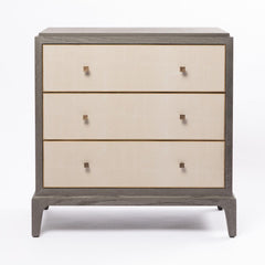 Astor 3 Drawer Chest Shagreen by Eccotrading Design London - Maison Rêves UK