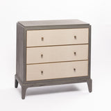 Astor 3 Drawer Chest Shagreen by Eccotrading Design London - Maison Rêves UK