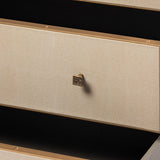 Astor 3 Drawer Chest Shagreen by Eccotrading Design London - Maison Rêves UK