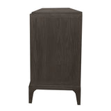Astor 4 Door Cabinet Reclaimed Midnight Oak by Eccotrading Design London