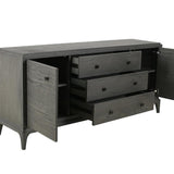 Astor Cabinet Midnight Oak by Eccotrading Design London - Maison Rêves UK