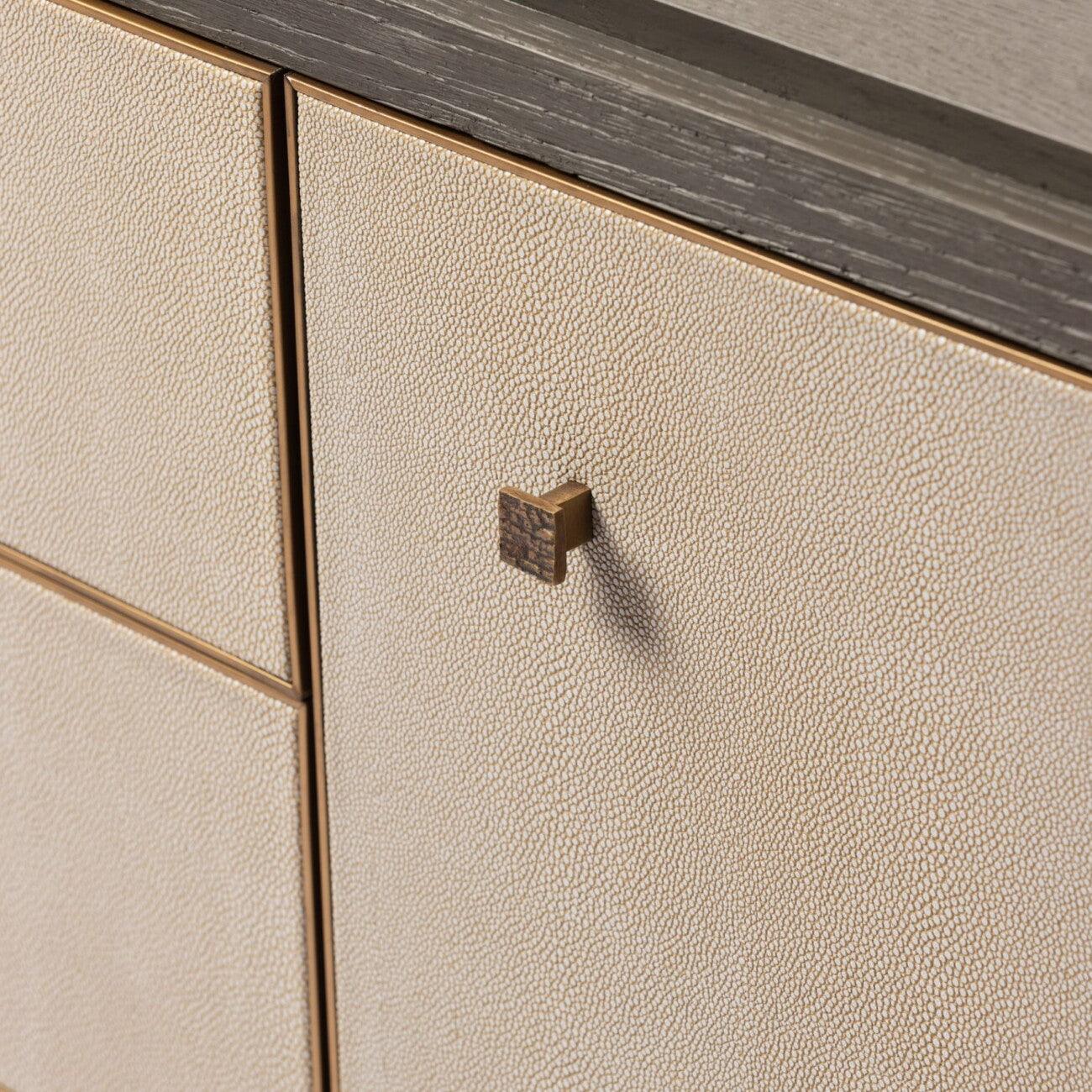 Astor Cabinet Shagreen by Eccotrading Design London - Maison Rêves UK
