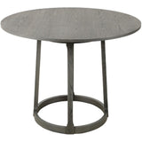Astor Round Dining Table Midnight Oak 120cm by Eccotrading Design London - Maison Rêves UK