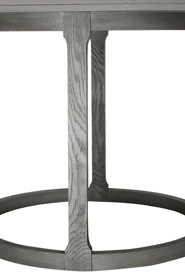 Astor Round Dining Table Midnight Oak 120cm by Eccotrading Design London - Maison Rêves UK