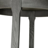 Astor Round Dining Table Midnight Oak 120cm by Eccotrading Design London - Maison Rêves UK