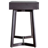 Calvera Boutique Wooden Desk in Black - Maison Rêves UK