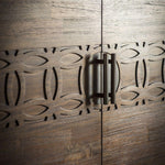 Calvera Retreat Wooden Cocktail Cabinet in Brown - Maison Rêves UK