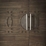 Calvera Retreat Wooden Cocktail Cabinet in Brown - Maison Rêves UK