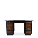 Captain's Desk, Black by Authentic Models - Maison Rêves UK