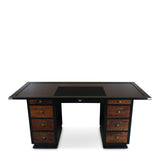 Captain's Desk, Black by Authentic Models - Maison Rêves UK