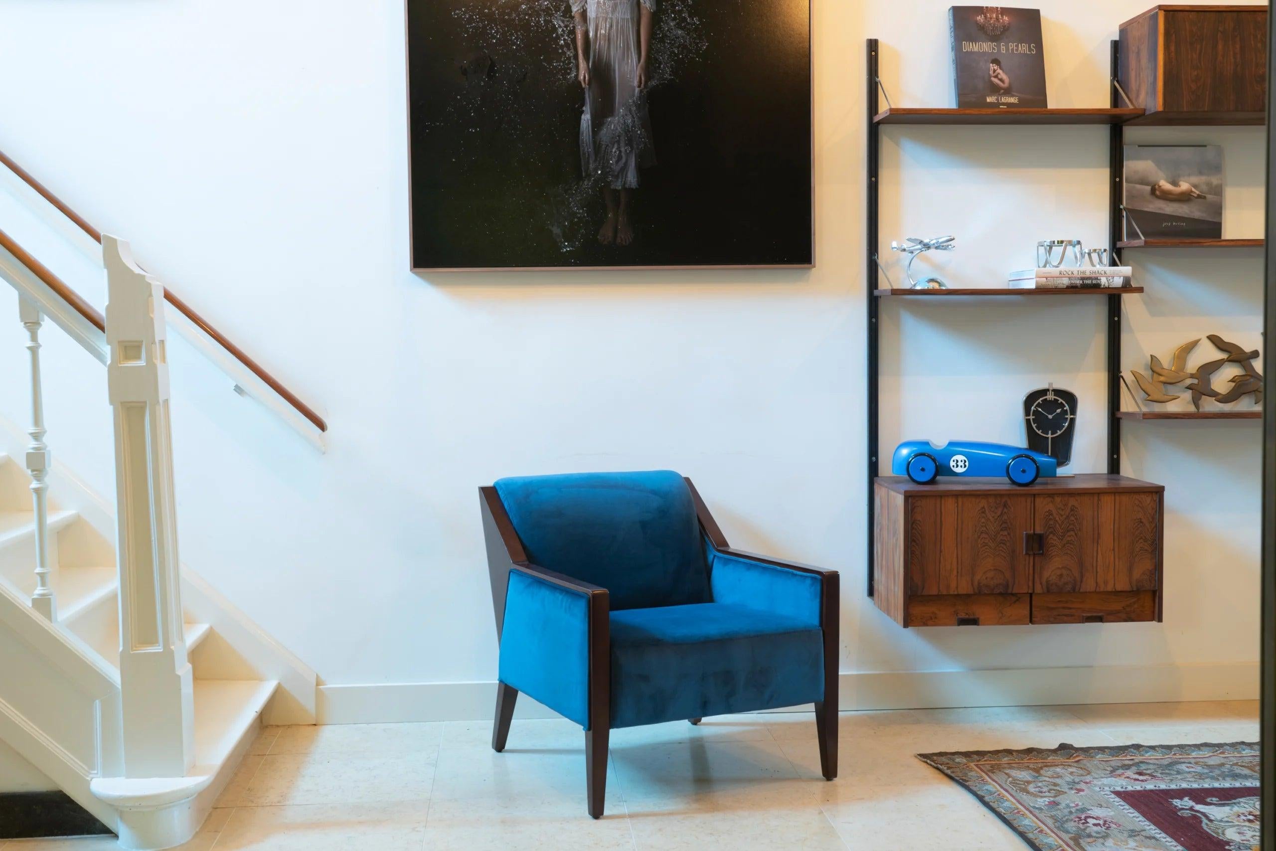 Club Lounge Chair, Velvet by Authentic Models - Maison Rêves UK