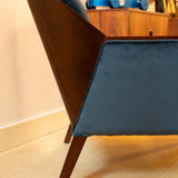 Club Lounge Chair, Velvet by Authentic Models - Maison Rêves UK