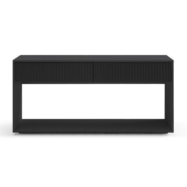 Costine Console Table - Black - Maison Rêves UK
