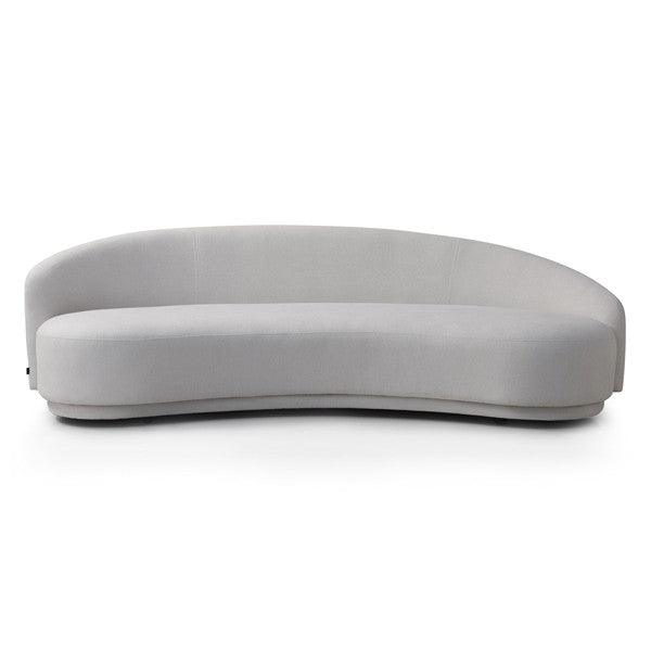Cove 4-Seater Sofa - Avery Velour Cream - Maison Rêves UK