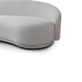 Cove 4-Seater Sofa - Avery Velour Cream - Maison Rêves UK