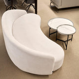 Cove 4-Seater Sofa - Avery Velour Cream - Maison Rêves UK