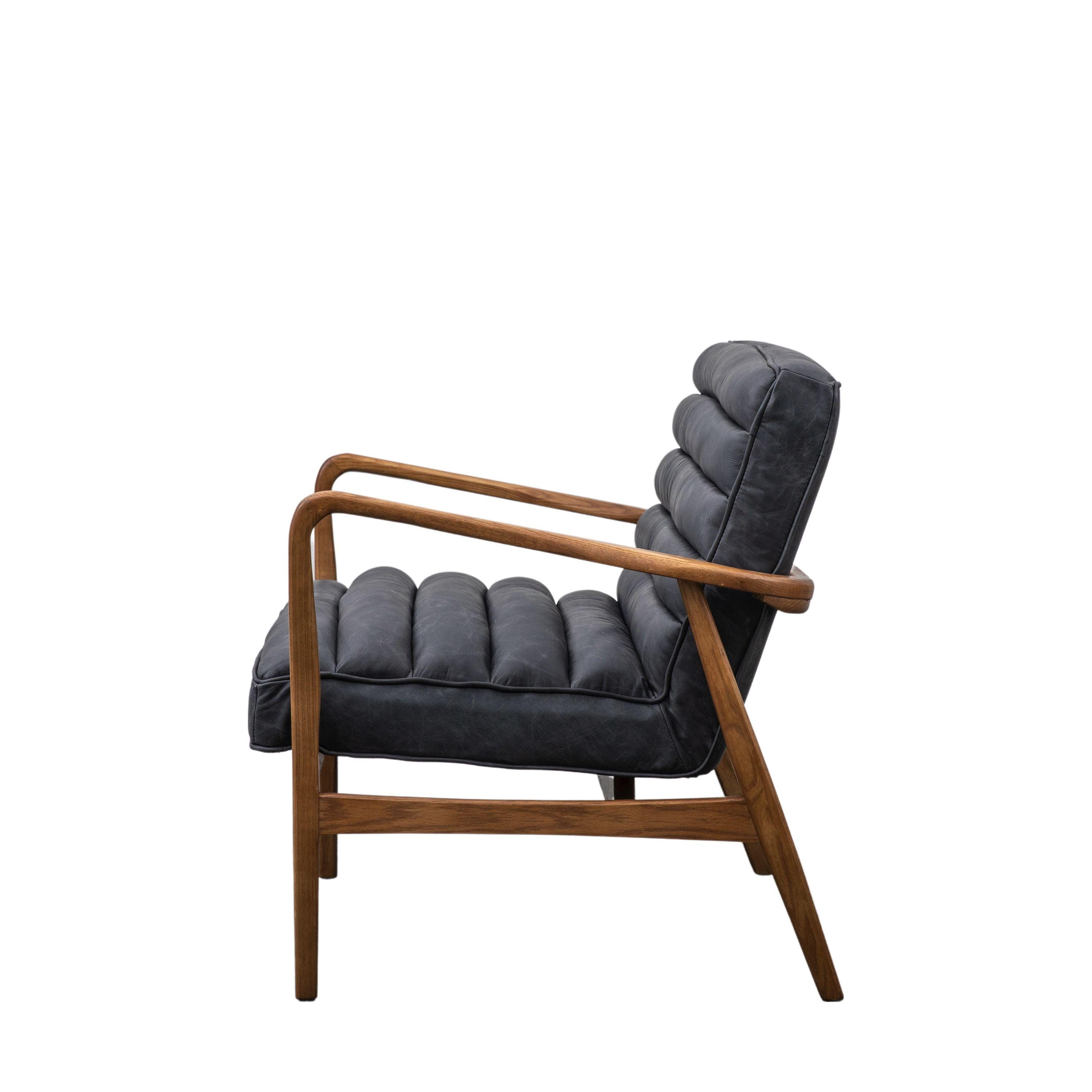 Cruzo 2 Seater Sofa Antique Ebony with Wooden Legs - Maison Rêves UK
