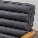 Cruzo Armchair Antique Ebony with Oak Wood Frame - Maison Rêves UK
