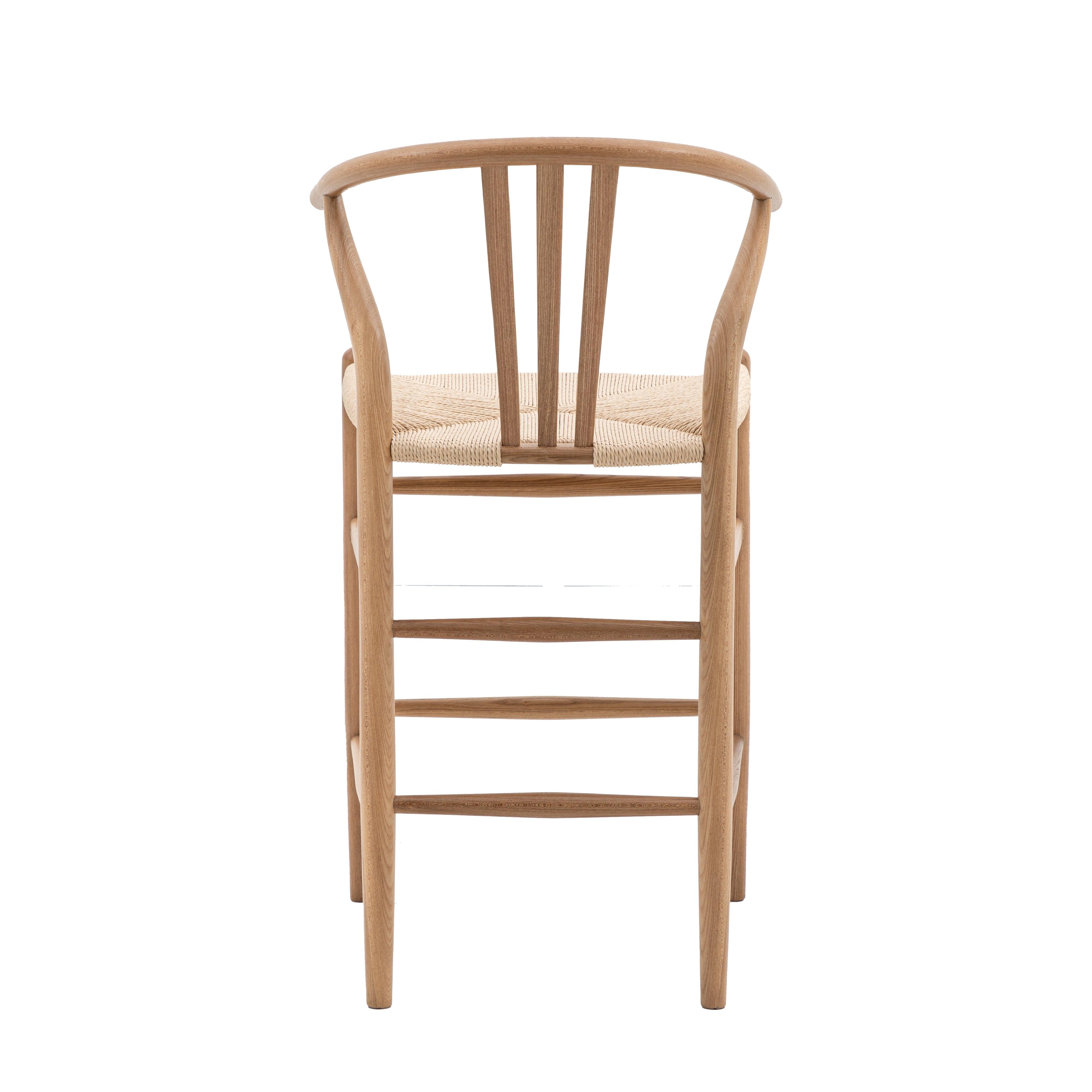 Decora Bar Stool Natural (2pk) - Maison Rêves UK