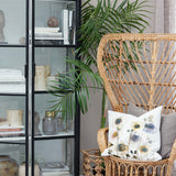 Depot Black Iron Tall Cabinet with Glass Doors H205 (CM) - Maison Rêves UK