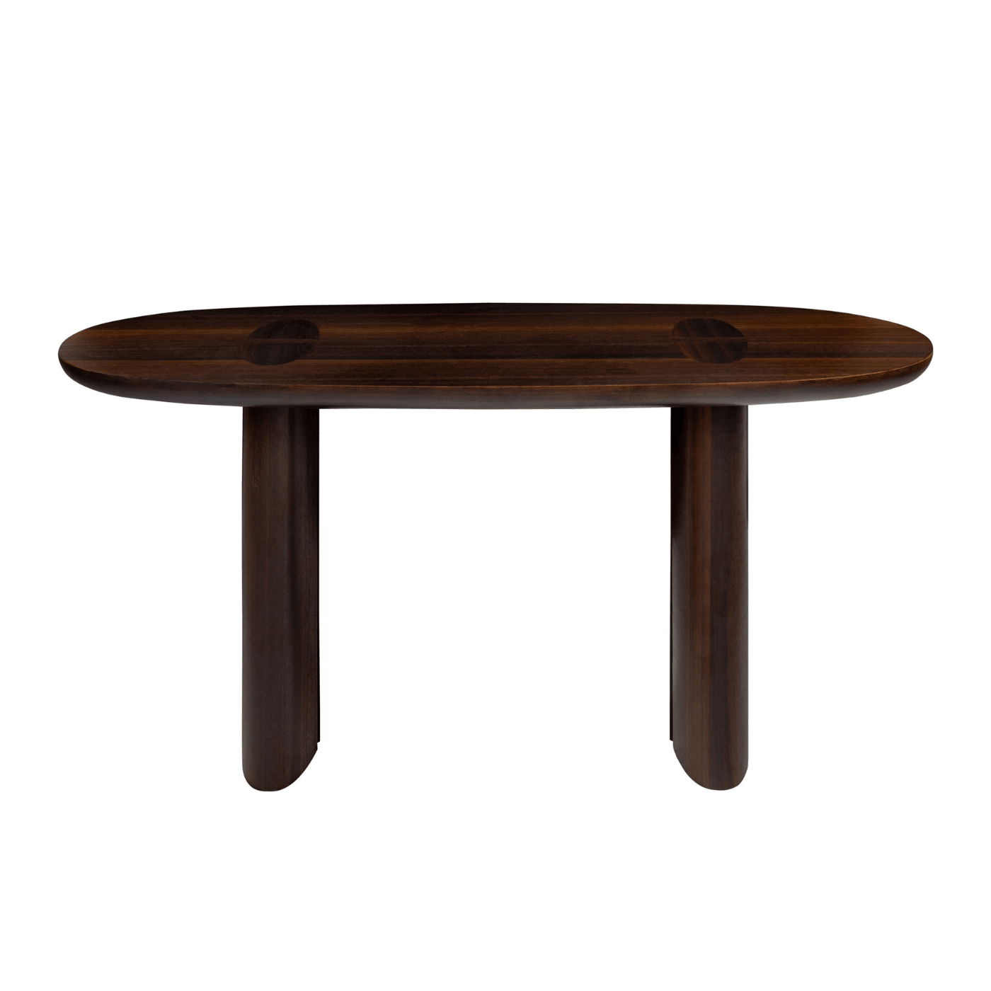 Durban Dark Brown Wooden Console Table - Maison Rêves UK