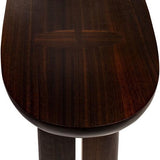 Durban Dark Brown Wooden Console Table - Maison Rêves UK