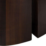 Durban Dark Brown Wooden Console Table - Maison Rêves UK