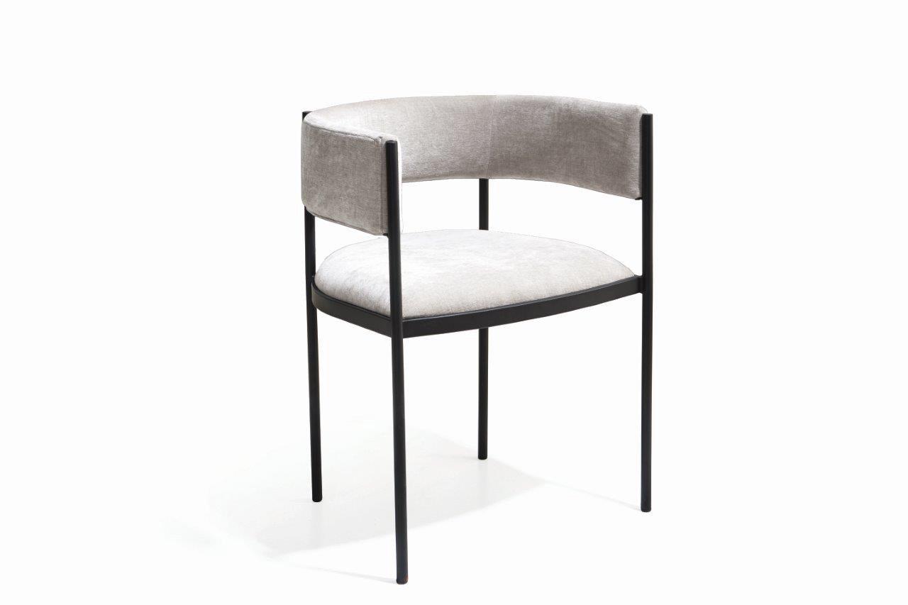 Envie I Dining Chair - Set of 2 - Giselle Grey Beige - Maison Rêves UK
