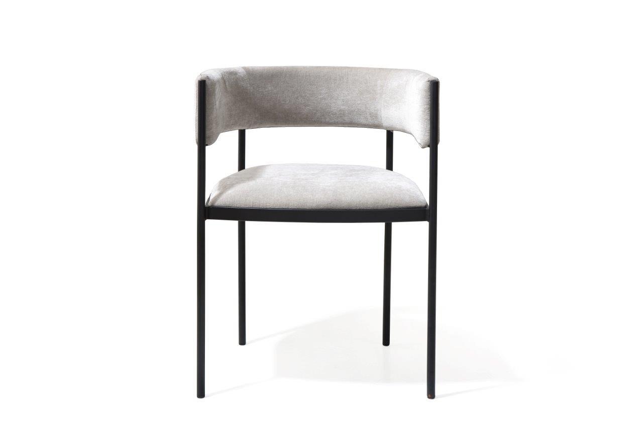 Envie I Dining Chair - Set of 2 - Giselle Grey Beige - Maison Rêves UK