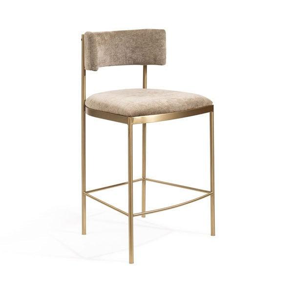 Envie II Counter Stool - Giselle Olive – Maison Rêves UK