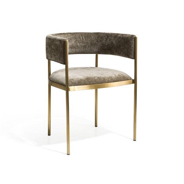 Envie II Dining Chair - Giselle Olive - Maison Rêves UK