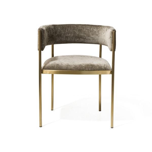 Envie II Dining Chair - Giselle Olive - Maison Rêves UK
