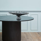 Erie Mango Wood Round Dining Table with Marble Top by Nordal - Maison Rêves UK