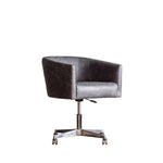 Ethos Swivel Office Chair Antique Ebony - Maison Rêves UK