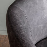 Ethos Swivel Office Chair Antique Ebony - Maison Rêves UK