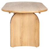 Fairmont Natural Oak Oval Dining Table by Richmond Interiors - Maison Rêves UK