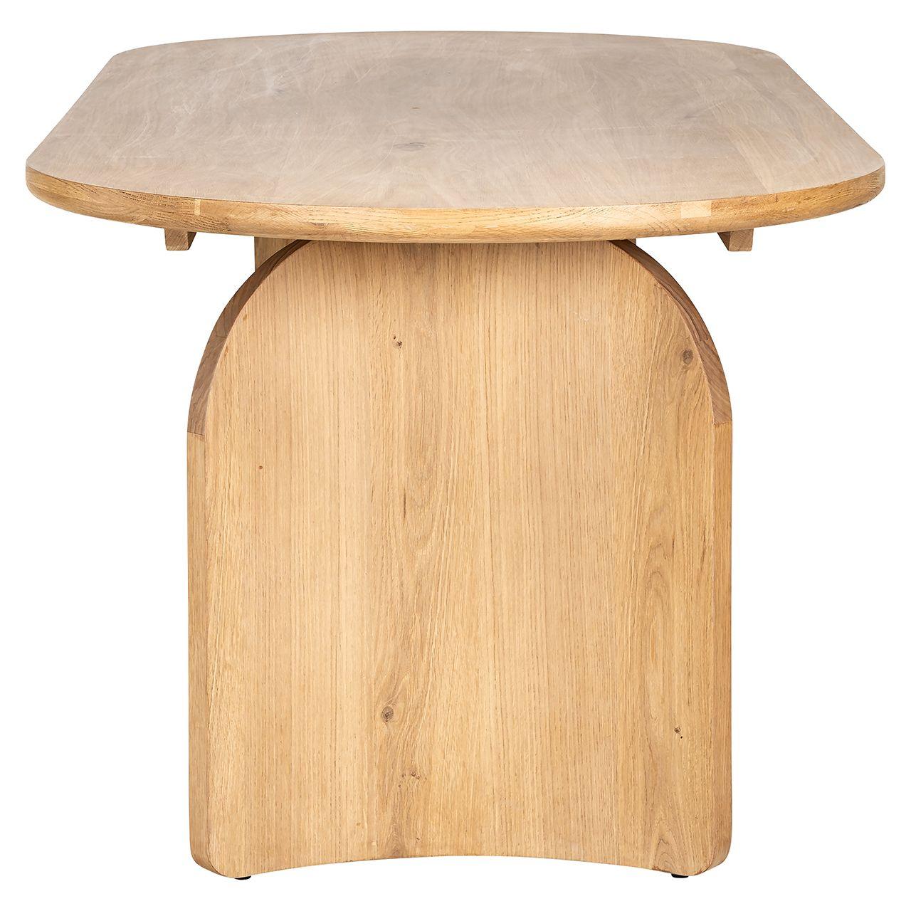 Fairmont Natural Oak Oval Dining Table by Richmond Interiors - Maison Rêves UK