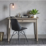 Fernhaven 1 Drawer Wooden Desk Grey - Maison Rêves UK