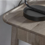 Fernhaven 1 Drawer Wooden Desk Grey - Maison Rêves UK