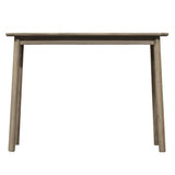 Fernhaven Solid Oak Console Table Grey - Maison Rêves UK