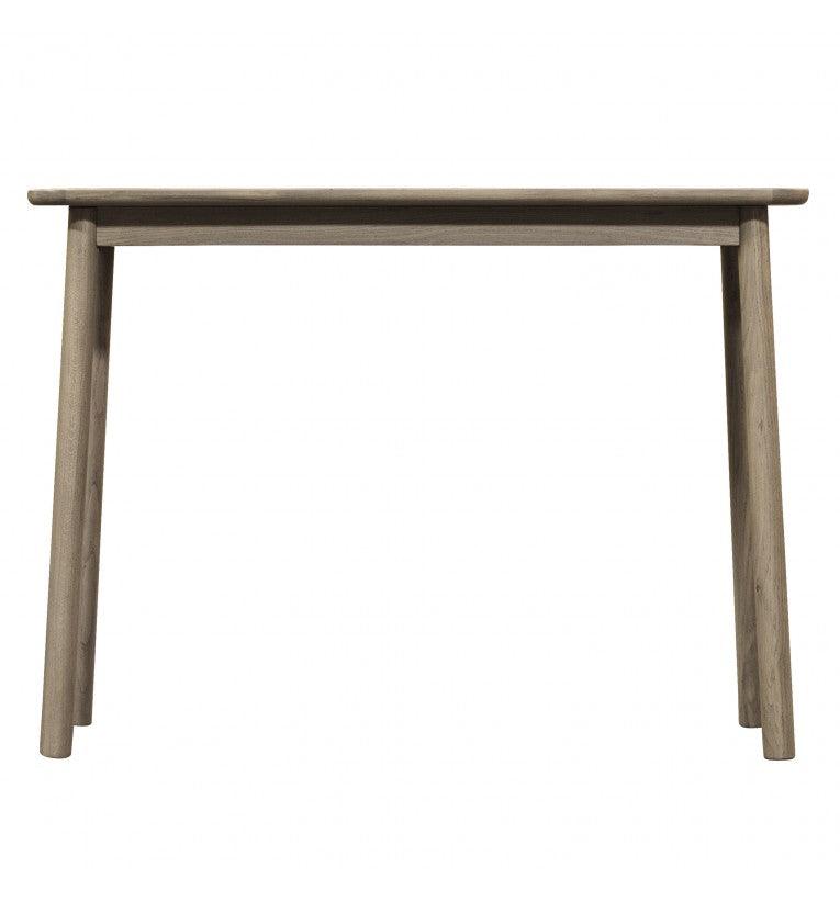 Fernhaven Solid Oak Console Table Grey - Maison Rêves UK